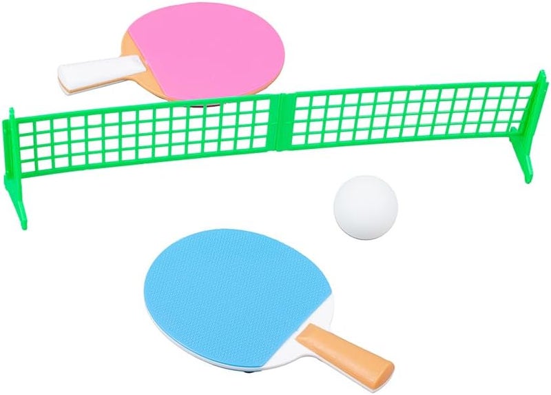 Daiso Ping Pong Set | Complete Table Tennis Paddle and Ball Set | Fun Indoor & Outdoor Sports Game for All Ages - Image 2